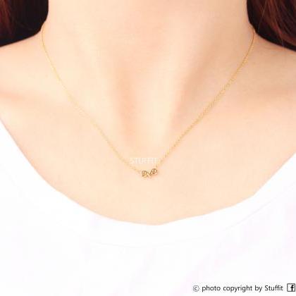Aries Necklace Zodiac Sign Necklace Gold Plated..