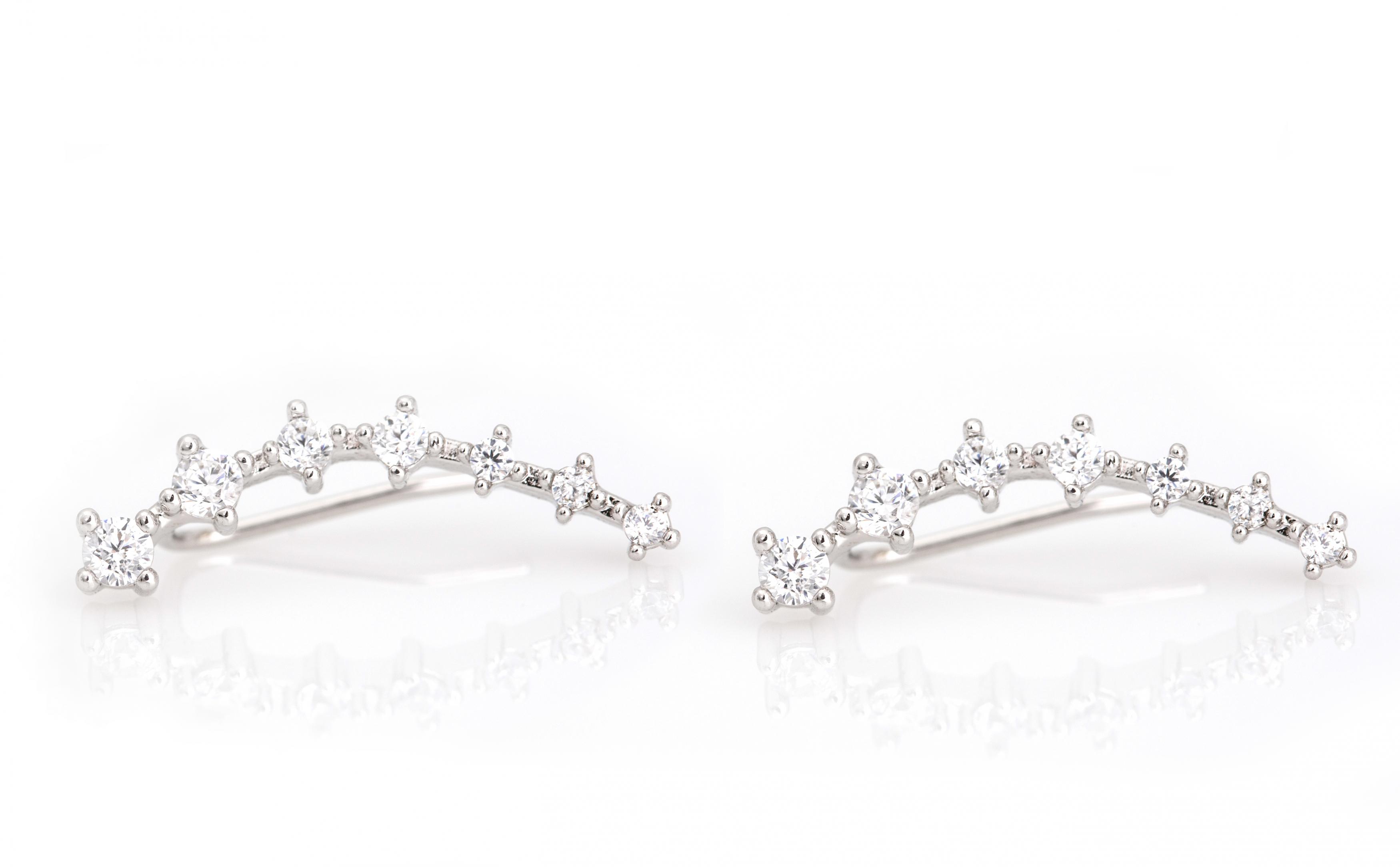 Stars Ear Crawlers Gold Silver Multi Star Earrings Cubic Stars Ear Crawlers Gold Silver Multi Star Earrings Cubic Climber Stud Wedding Gift 5nbae9 Stuffit